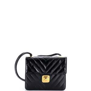 Chanel Vintage Push Lock Flap Bag #259124C18B